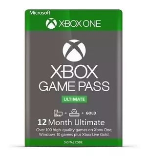 Xbox Game Pass Ultimate 12 Meses Anual Xbox One Series X S