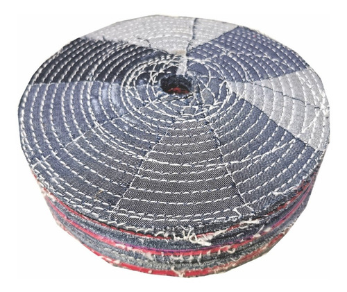 Imagen 2 de 4 de Rueda Para Pulir De Pedacearía De Mezclilla Licfer 6 Pulgada