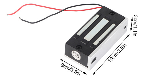 Cerradura Electrónica Dc12v 60kg Mini Puerta Electromagnétic