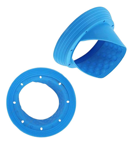 2 Piezas 6,5 Pulgadas Altavoz De Coche De Silicona Deflector