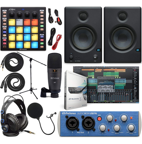 Presonus Interfaz De Audio Audiobox 96 (puede Variar Azul O.