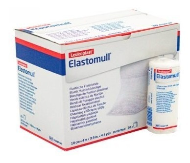 Venda De Gasa Elasticada Elastomull 8cm X 4m - Packs X 5 Und