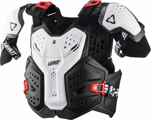 Leatt 6.5 Pro Protector De Pecho (pequeño/mediano) (blanco)