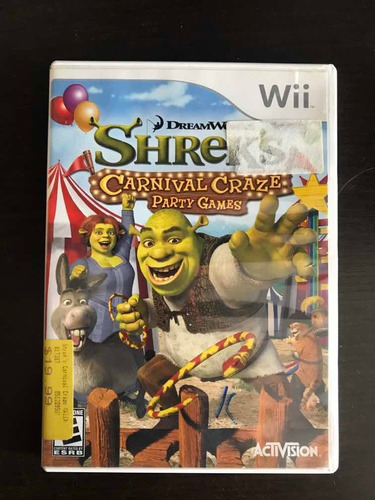 Nintendo Wii Shreks Carnival Craze Party Games