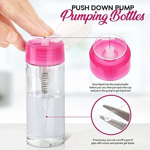 Kit Quitaesmalte Uñas Fandamei, Clips, Bote 100ml, 500 Pads,