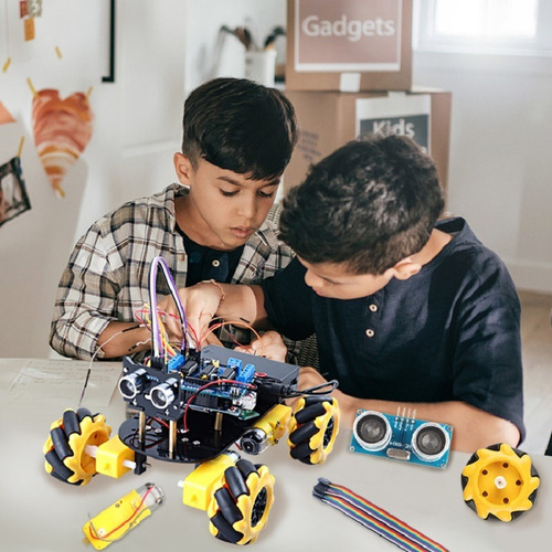 Kit De Robot Inteligente Para Arduino Uno R3 Con Control De