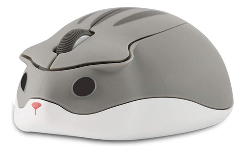 Mouse Silencioso Inalámbrico Chuyi Con Forma De Hámster, Dib