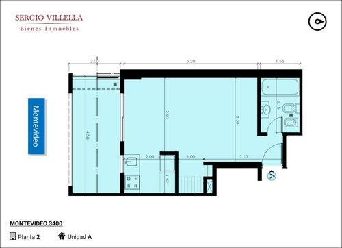 Imagen 11 de 12 de Monoambiente En Venta En Rosario