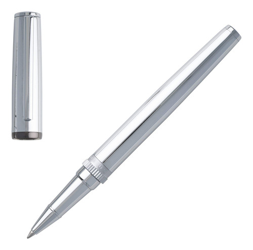 Bolígrafo Hugo Boss Gear De Metal Cromado