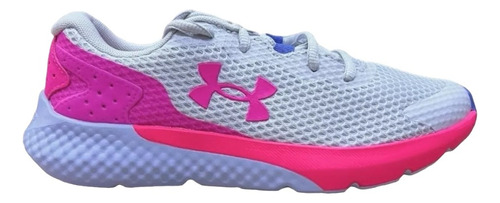 Tenis Under Armour Ua Charged Rogue Gris/rosa 100% Original