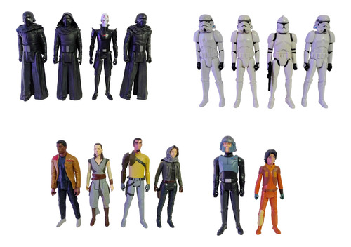 Hasbro Star Wars Colección De 14 Figuras De 12 Pulgadas (Usado)