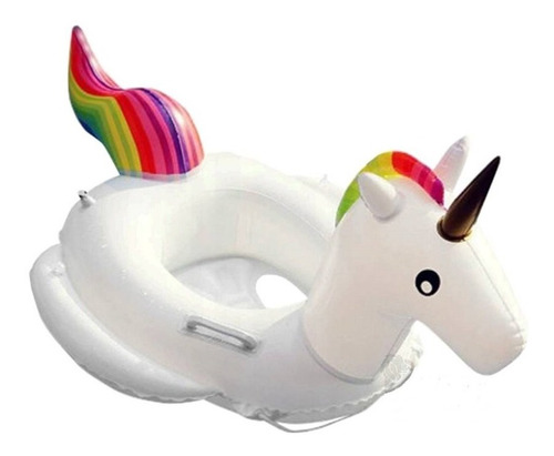 Flotador De Piscina Para Bebés Con Diseño De Unicornio