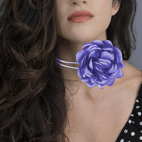 Gargantilla De Flores Vanstyle Para Mujer, Collar De Flores