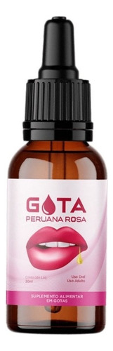 1 Gota Peruana Rosa - 30ml - Único Revendedor Autorizado