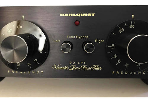 Dahlquist Dq Lp1 Crossover Ativo Variável Sub Woofer Bi Amp (Usado)