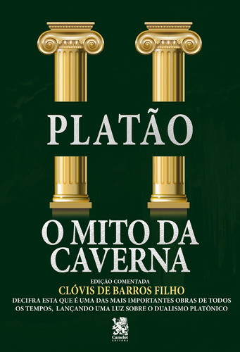 O Mito da Caverna, de Platón. Editora IBC - Instituto Brasileiro de Cultura Ltda, capa mole em português, 2022