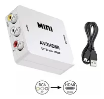 Comprar Adaptador Conversor Convertidor Rca A Hdmi Pal \u002F Ntsc 1080p