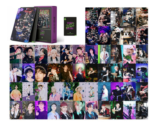 K-pop Bts 2022 Season's Greetings Lomo Cartas 54 Piezas Suga