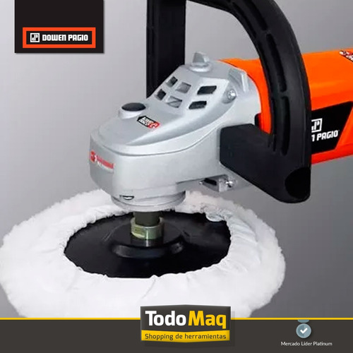 Imagen 4 de 8 de Lustralijadora Dowen Pagio Angular 180mm 1300w Vel.variable