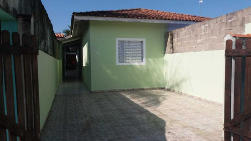 Casa Escriturada Lado Praia No Guacira Em Itanhaém -6131 Npc