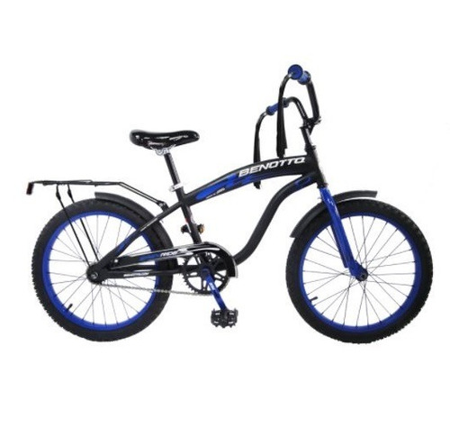 Bicicleta Benotto Easy Ride Cross Acero R20 1v Niño Negro