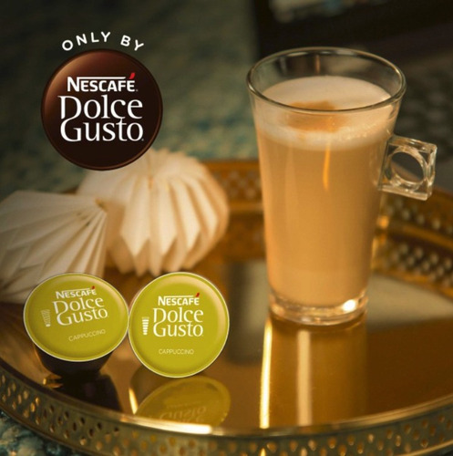 Imagen 5 de 10 de Nescafé Dolce Gusto 16 Cápsulas Sabor Cappuccino En Oferta!!