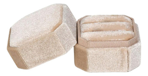 Boda Elegante Anillos Caja Terciopelo Joyero Para Niñas