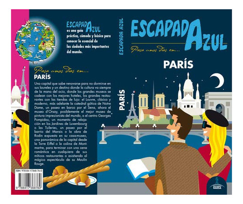 Libro Paris 2018 Escapada Azul De V V A A