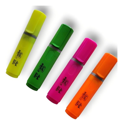 Resaltador High Texter Trabi X 4 Unidades