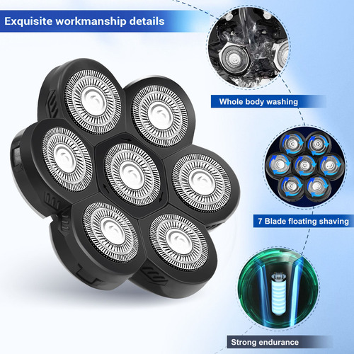 Cabeças De Reposição Para Barbeador Elétrico 7d Barbeador De