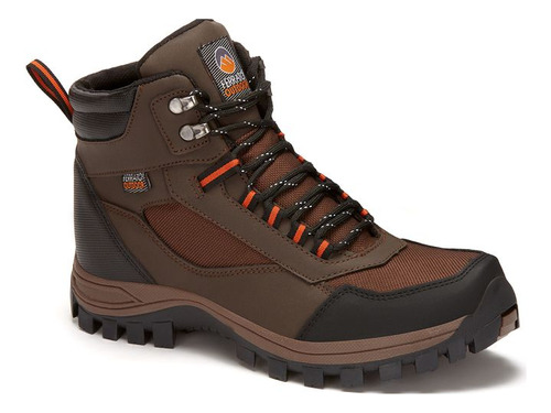 Bota Caminata Pr36198u Suave Obra Depiso Contruccion Café