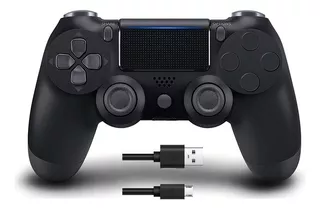 Control Ps4 Negro Compatible Playstation 4 + Cable Usb
