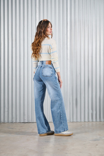 Pantalon Cenitho Wide Leg Bio Stone Carpenter Rigido