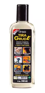 Tira Grude Removedor De Cola Adesivo E Mancha 240ml Quimatic