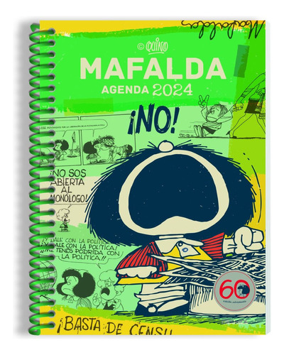 Mafalda 2024 Anillada Feminista Verde