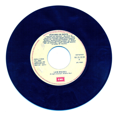 Luis Miguel - 3 Vinilos - 2 Enamorados - Decídete - Popurrí (Usado)