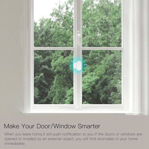 Domótica Inteligente Con Sensor De Puerta Y Ventana Tuya Zig