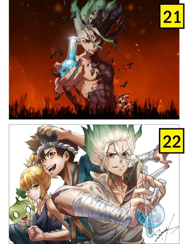 Posters A3 29x42cm Anime Dr. Stone #1 / Niponmania