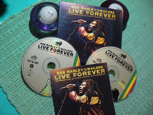 Bob Marley Live Forever 2 Cds Solo Joyas Colección 2024 Ec