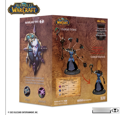 Muñeco Accion Mc Farlane 16cm World Warcraft Undead V 166700