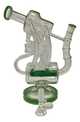 Bong Telescope Glass Art 710 - Comodidad Gigante