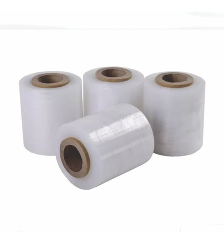 Film Stretch Virgen 10cm Rollo Cristal Atar Embalar
