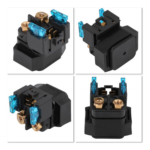 Imagen 4 de 6 de Relé Solenoide De Arranque Para Yamaha 350/400/450 Grizzly