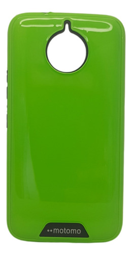 Funda Estuche Rígido Antigolpes Para Moto G5s Plus Verde