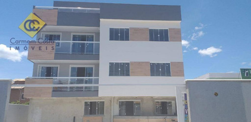 Lindo Apartamento Com 3 Dormitórios À Venda, 85 M² Por R$ 275.000 - Jardim Mariléa - Rio Das Ostras/rj - Ap0711