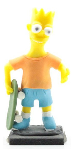 Caricatura Ludica Em Miniatura Bart Simpson