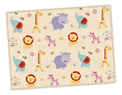 Tapete Para Gatear Antideslizante De 180x150 Cm Para Bebés