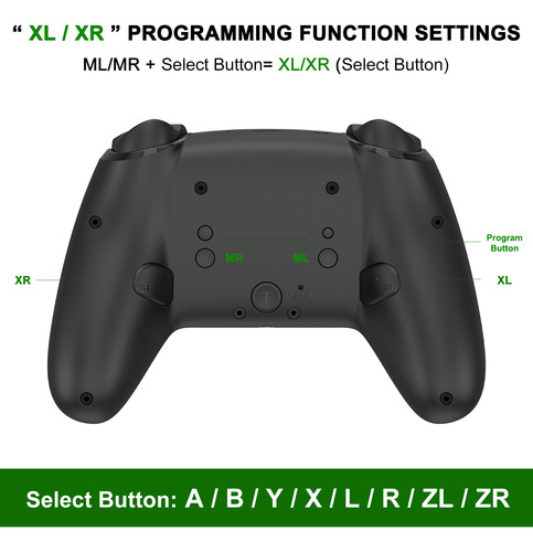 Para Gamepads Inalámbricos De Nintendo Switch Y Pc
