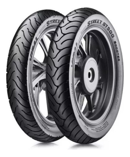 Par de Pneus 90/90-14 100/90-14 Vipal Scooter St500 Pcx150