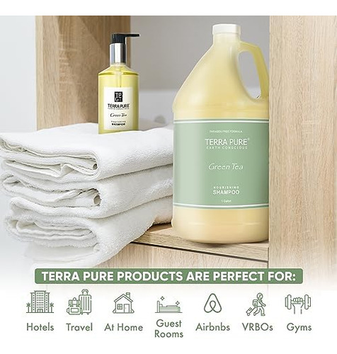 Shampoo Terra Pure Hotel | 1 Galão | Para Hospitalidade E Pa